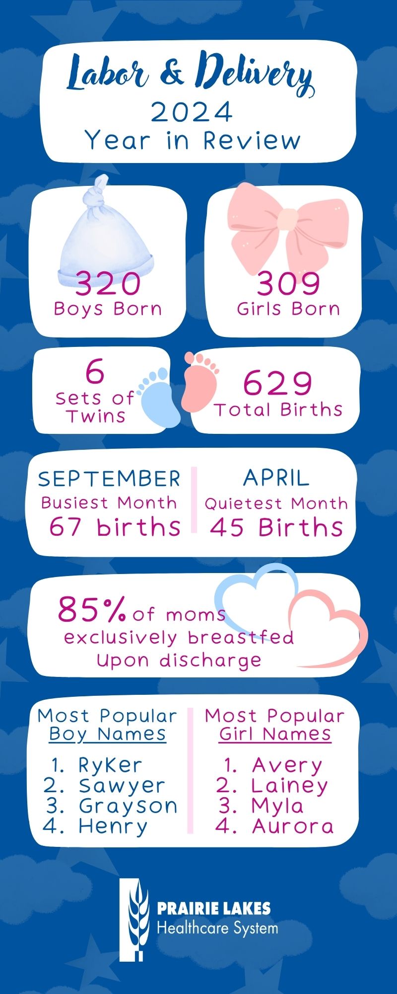 2024 Labor and Delivery Infographic