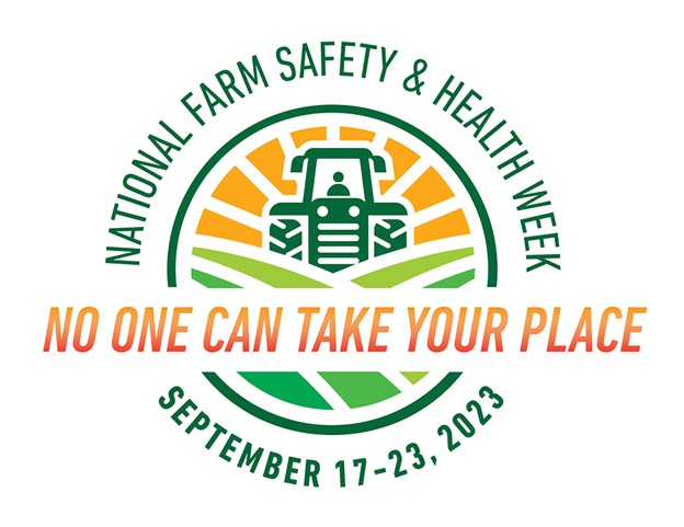 Natl Farm Safety Week logo 2023