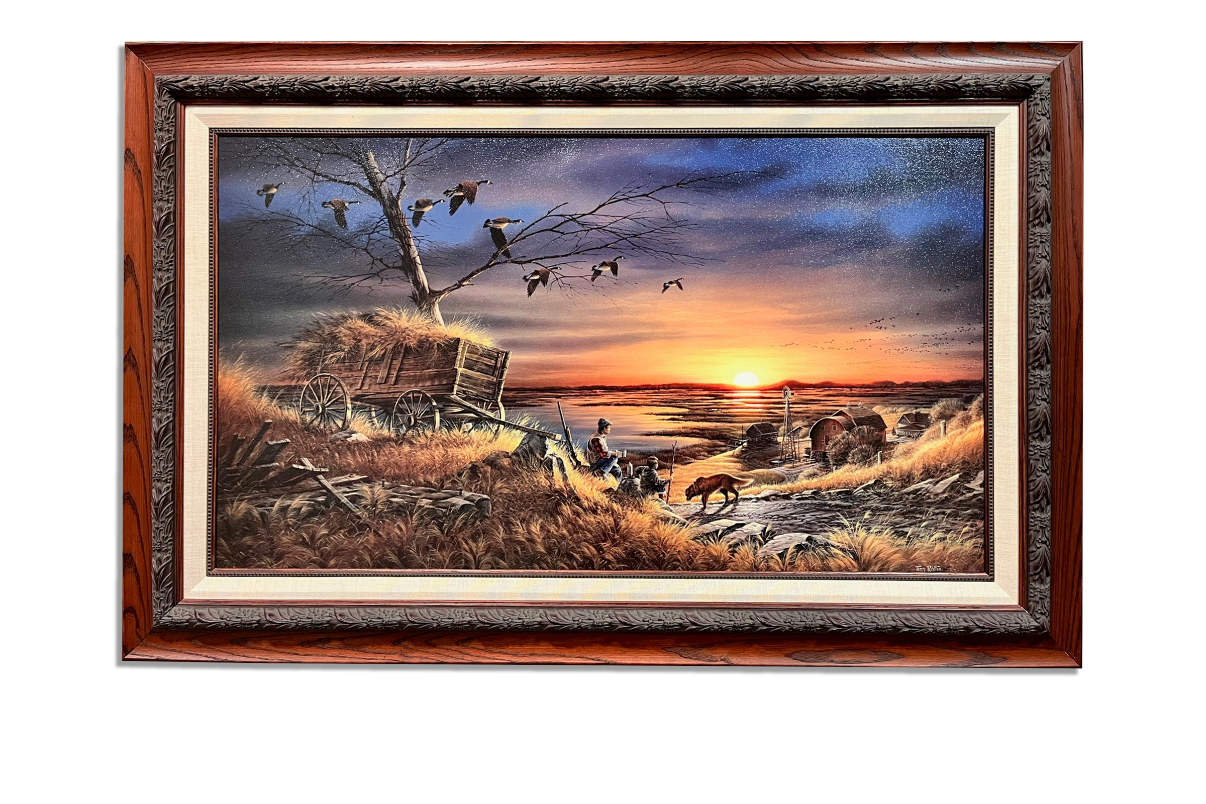 Terry Redlin Canvas Raffle Flyer