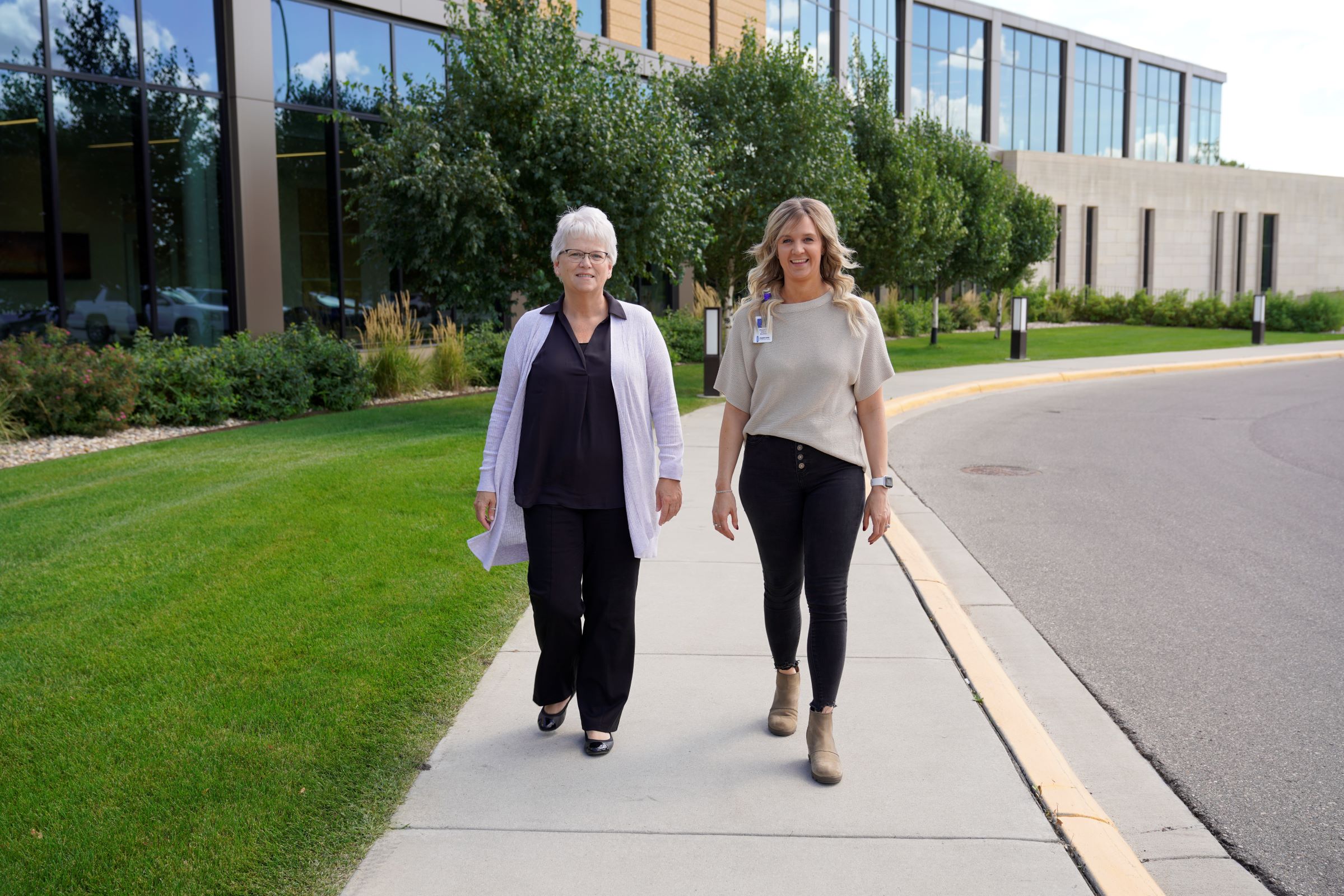 testimonial brenda and megan walking