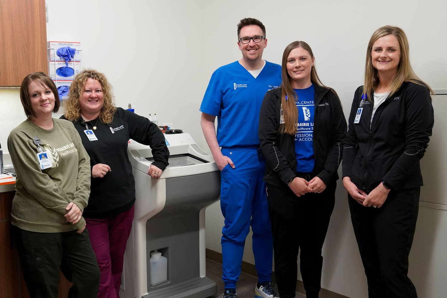 Mohs Surgery Team in the Dermatology Lab