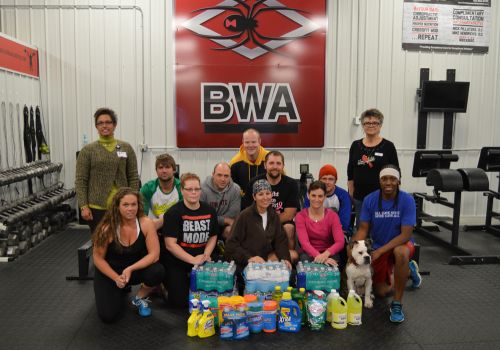 Black Widow Academy Provides Donations to the Caring Club House