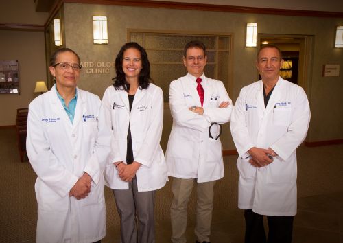 Jennifer Jones, MD; Jacklyn Karli, CNP; Evelio Garcia, MD; and Salem Maaliki, MD